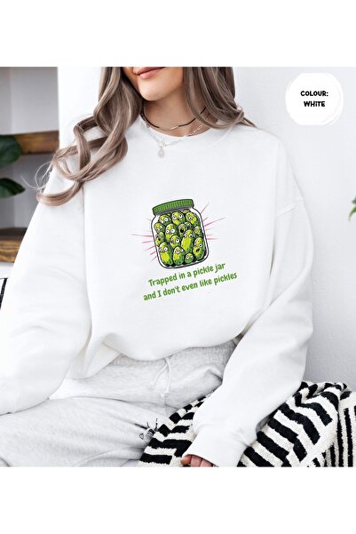 Aether سويت شيرت مطبوع بأكمام طويلة وقصة كبيرة الحجم