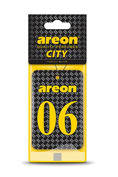 Areon City Vanilla Black 06 Oto Araç Kokusu