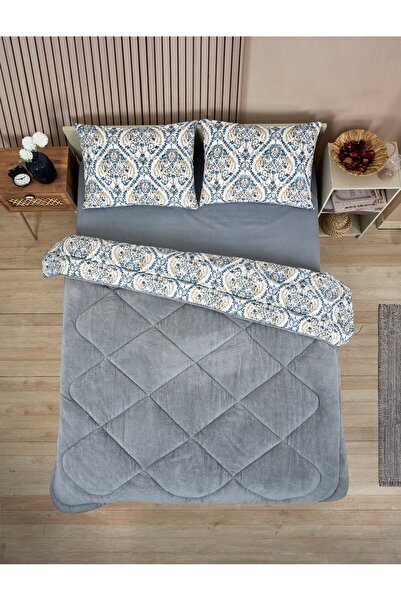 ETE HOMETEX Double Luxury Welsoft Bedspread Set 195X215Cm