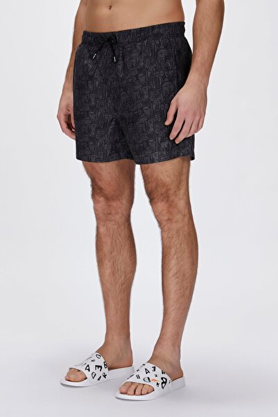 Bad Bear Moshe Black Men's Swim Shorts