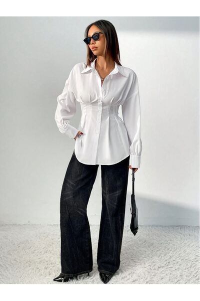 MODA Belden Pleated Shirt with Seat