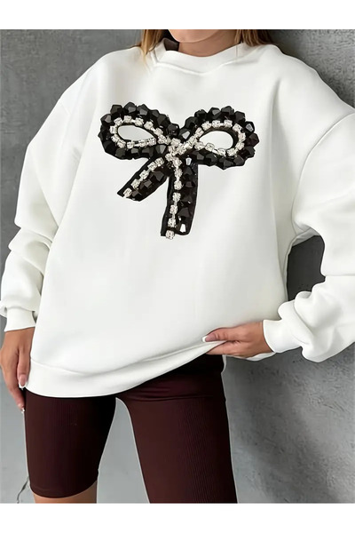 Jose Clothing Μακρυμάνικο φούτερ με στάμπα Premium Oversize Cut