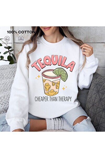 Jose Clothing Hanorac imprimat cu mânecă lungă, cu croială supradimensionată ...