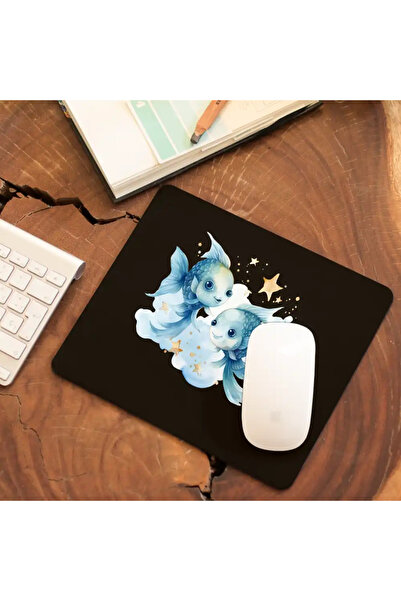 OEM Mousepad Pisces Baby Zodiac Horoscope Pisces Astrology