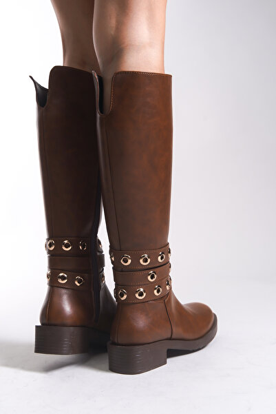 Riccon Γυναικεία Μποτάκια Laruvienna 00128833 Tan