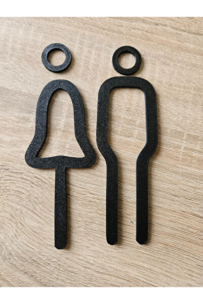 SORA DESIGN Διακοσμητικό σετ αυτοκόλλητων για πόρτες νιπτήρα