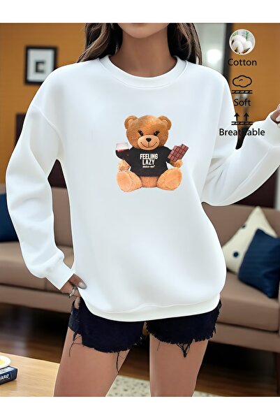 Jose Clothing Μακρυμάνικο φούτερ με στάμπα Premium Oversize Cut