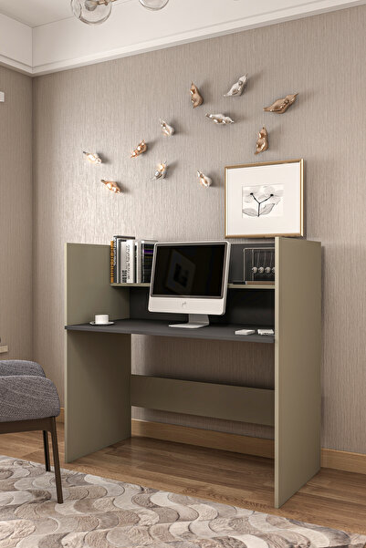 Givayo Mobilya SELİNA Çalışma Masası - Ofis Masası - Bilgisayar Masası - Maky...