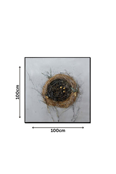 Ebticar Modern multi-colored wall panel suitable for various decor styles 100*100 cm