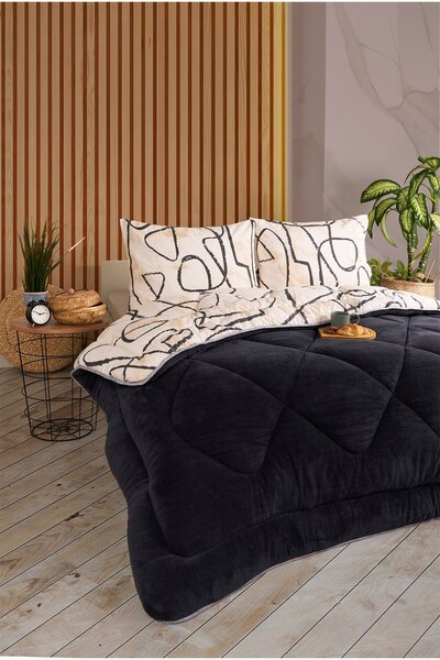 ETE HOMETEX Double Luxury Welsoft Bedspread Set 195X215Cm