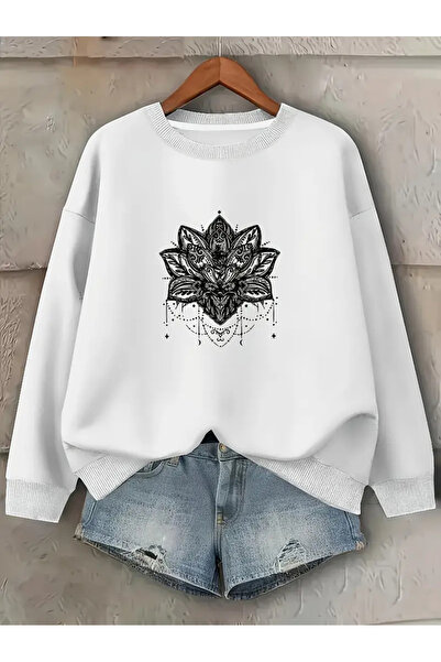 Jose Clothing Μακρυμάνικο φούτερ με στάμπα Premium Oversize Cut