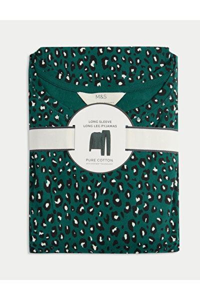 Marks & Spencer %100 Pamuklu Baskılı Pijama Takımı
