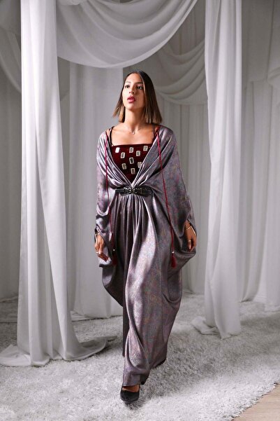 ECSTACY COUTURE Moonlit Kaftan set