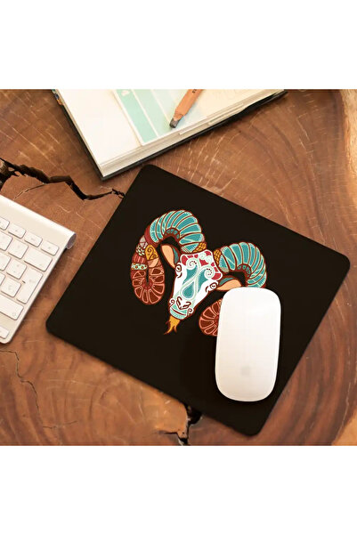 OEM Mousepad Aries Zodiac Horoscope Aries Mandala Astrology