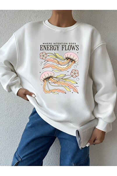 Jose Clothing Μακρυμάνικο φούτερ με στάμπα Premium Oversize Cut