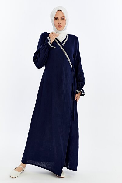 me like home Me-Like Müslin Ev-Namaz Elbisesi NMZ1502