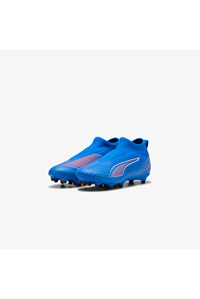Puma Ultra 6 Match+ Ll Fg-Ag Çocuk Mavi Çim Saha Kramponu