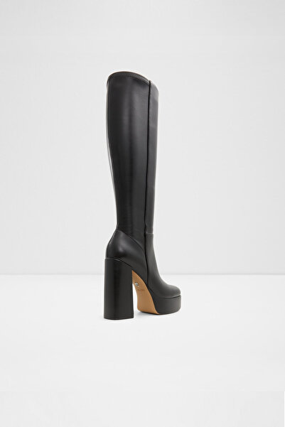 Aldo ALBIE - Kadın Siyah Blok Topuklu Fermuarlı Çizme