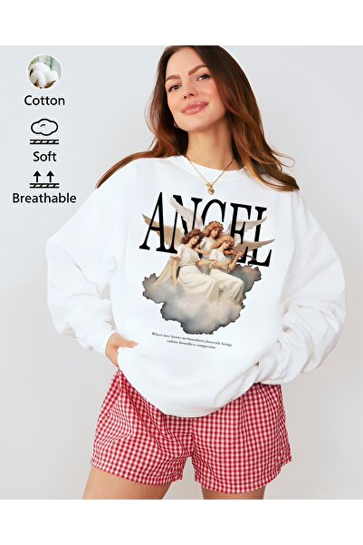 Jose Clothing Μακρυμάνικο φούτερ με στάμπα Premium Oversize Cut