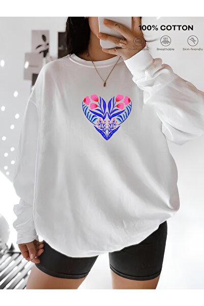 Jose Clothing Μακρυμάνικο φούτερ με στάμπα Premium Oversize Cut