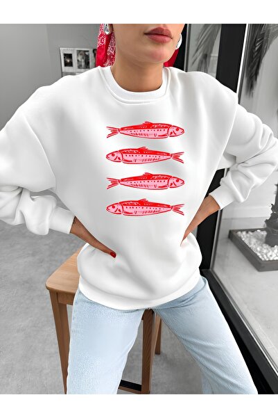 Jose Clothing Μακρυμάνικο φούτερ με στάμπα Premium Oversize Cut