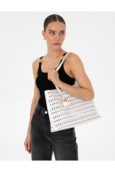 Pierre Cardin Λευκό Τσάντα ώμου 50321731-VR013