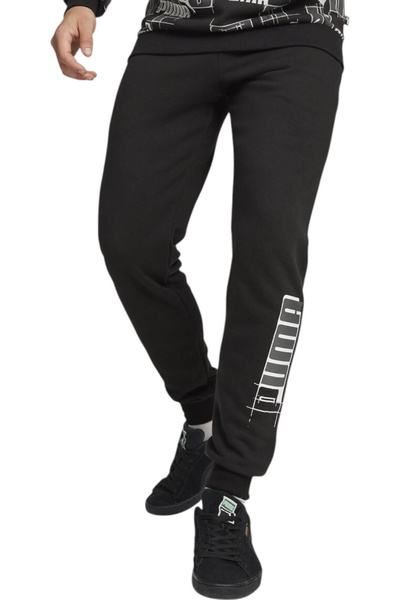 Puma Παντελόνι εργαστηρίου με λογότυπο ESS+ - 678980-01