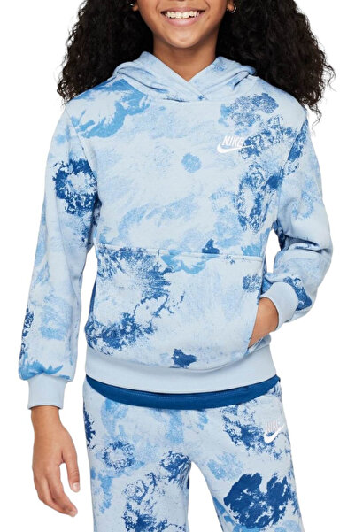 Nike Φούτερ Club Wash AOP - FN8737-440