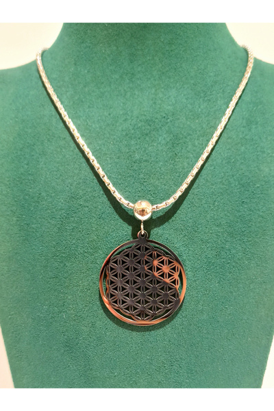 Monalisa Home قلادة فضية اللون فاخرة ذات شكل مميز