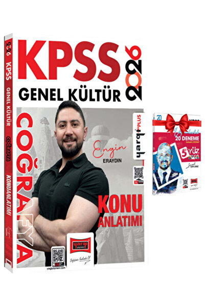 Yargı Yayınları Engin Eraydın | 2026 KPSS Genel Kültür Coğrafya Konu Anlatımı