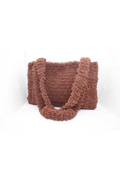 zeynhobi aksesuar Design Knit Teddy Model Bag