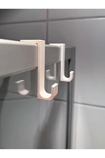 3DECOR Çerçeveli Duşakabinlere Özel Askı 2 Adet