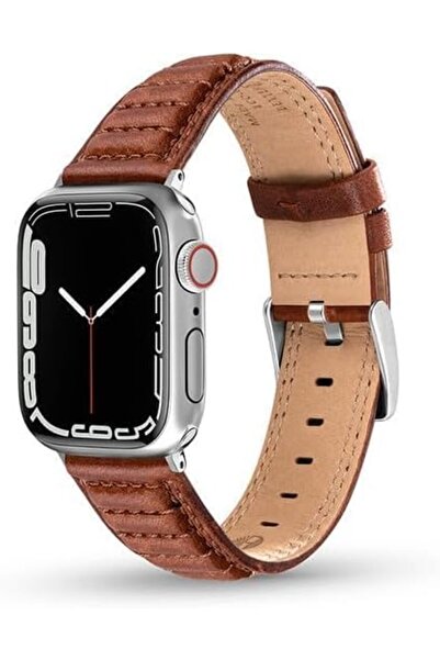 Timberland Amoskeag Brown Leather Unisex Universal Watch Strap 22mm