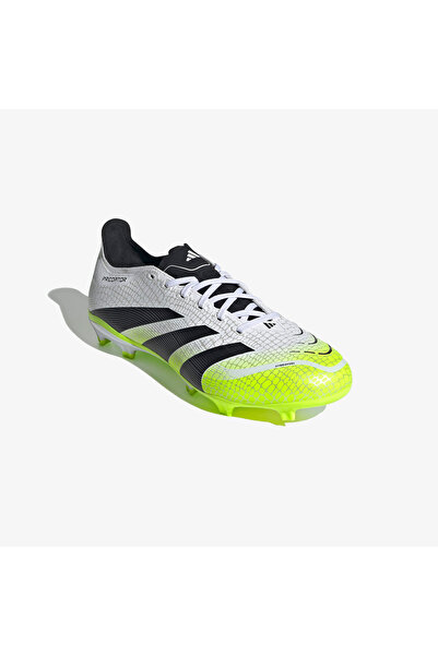 adidas Predator League Firm-Multi Ground Men's White Turf Soccer Shoes