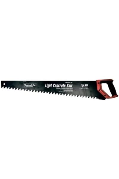 mtx Hard Alloy Soldering on Teeth Coating Hacksaw with 2-Component Handle for Foam Concrete (500mm)
