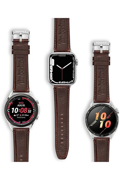 Timberland Barnesbrook Unisex Universal Leather Watch Strap - 20mm