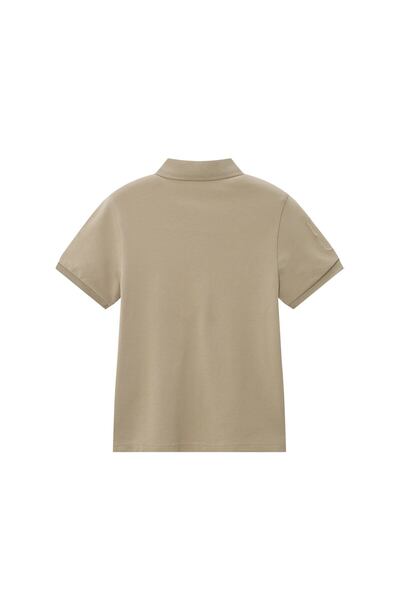 Giordano Kids' Lion Polo: 3D Embroidery, Comfort Piqué, Classic Style