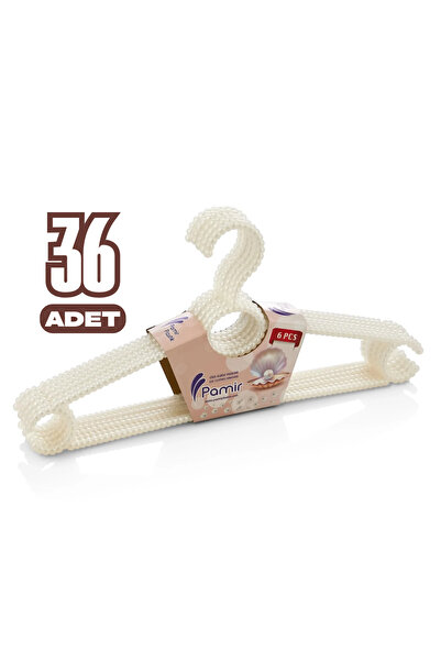 Beray 36 Adet İnci Askı Elbise Askısı