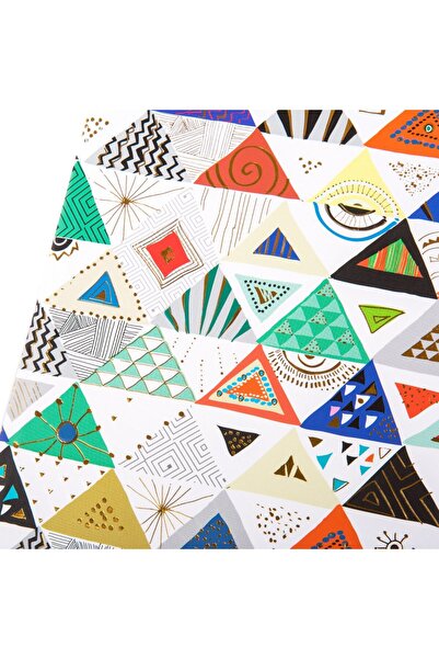 Goldbuch Agenda A5 embosata Ethno Pattern