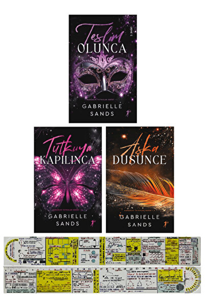 Artemis Yayınları Karanlık Tutkular Serisi 3 Kitap Set Gabrielle Sands Aşka D...