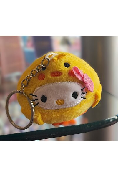 ada çanta kırtasiye Στρογγυλό μοντέλο 7 εκ. Hello kitty βελούδινο αξεσουάρ μπ...