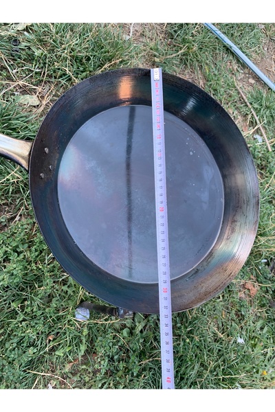 Tunca Black Pan Ready-Made Roasted Oiled 33 cm