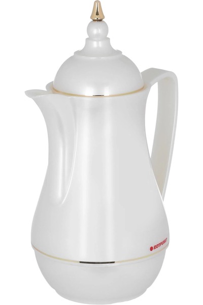 Rotpont thermos, 0.5 liters, glass inner container, plastic outer shell - light beige
