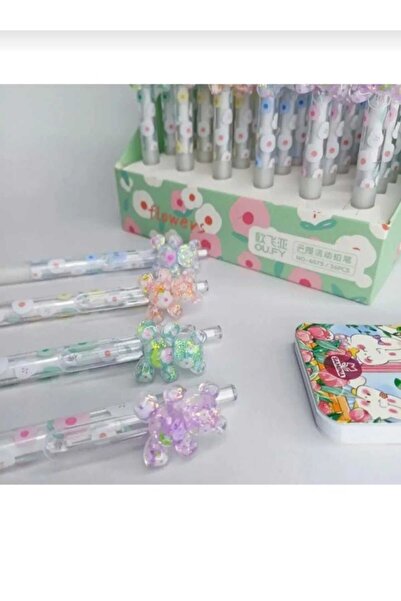 Taros قلم رصاص أوتوماتيكي على شكل دمية دب - رأس 0.7 ملم