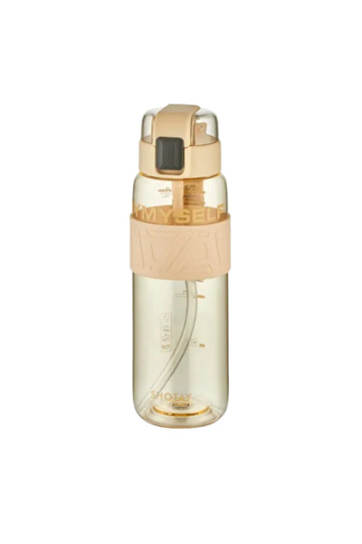 Shotay Tritan Beige Water Bottle 1000 Ml. (4 Ass.) SHT-ST-7225