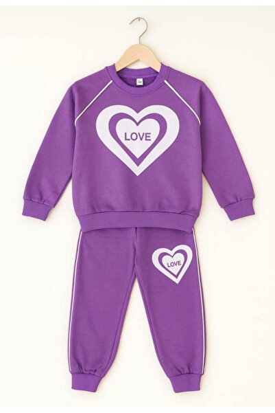 Divaa Babyy طقم بدلة رياضية للبنات مكون من 3 خيوط بدون شريط