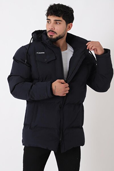 Stilkombin Μακρύ παλτό με επένδυση από γούνα στο μέσο του στήθους PLDP 2957_50456