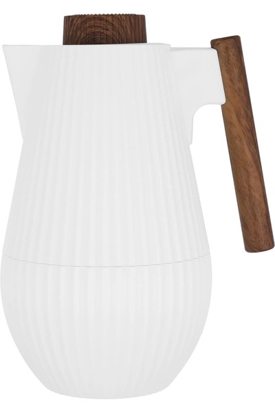 rexa Layar thermos, 1 liter, thermal glass inner container, plastic outer shell - white