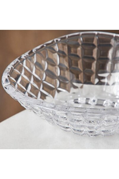 Generic Malika Glass Serving Bowl - 16 cm