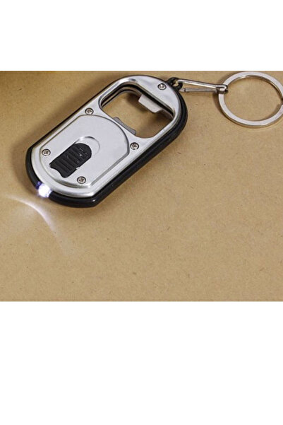 abnturk Açacak Anahtarlık Fener Led İşıklı Metal